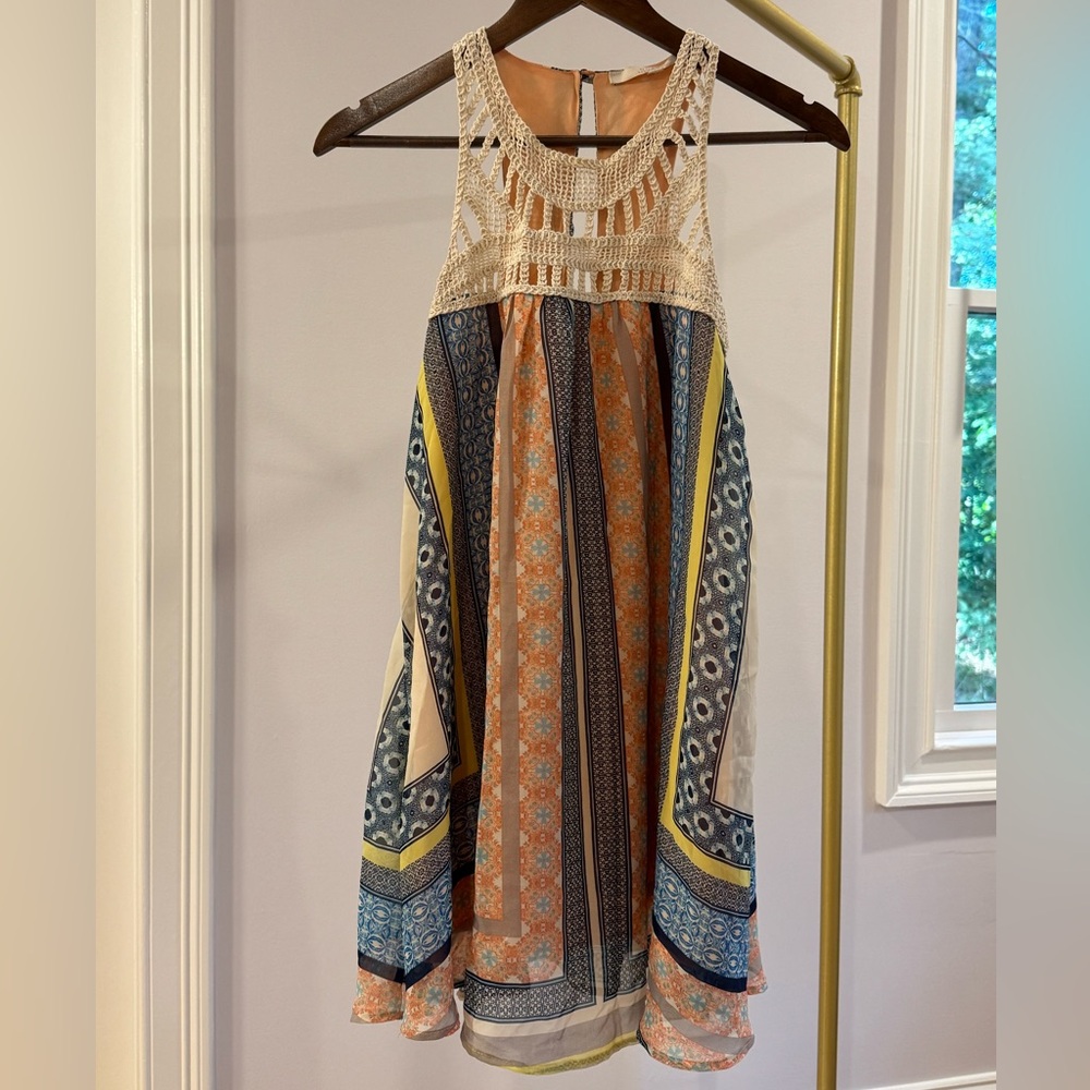 GUESS • Multicolor Patchwork Tank Top